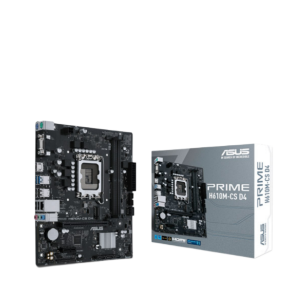 ASUS PRIME H610M-CS D4 LGA1700 micro-ATX Motherboard